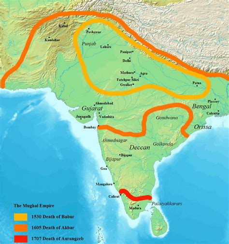capital of mughal empire